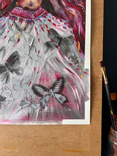 'Butterfly Maiden' - Painting on Paper