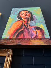 'She Saves Herself' - Original Oil Painting