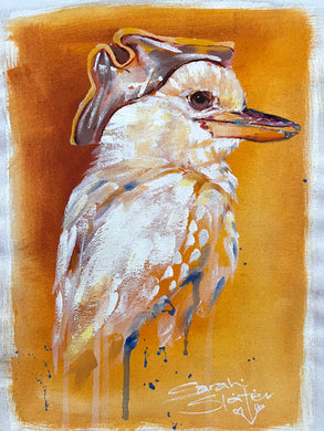 “White Kookaburra Pirate” - Original Painting