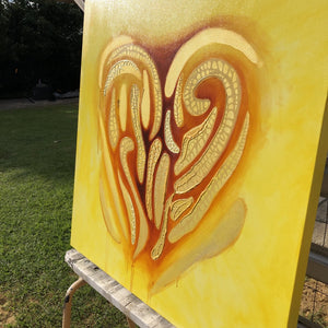 original honey painting artwork art artist bees