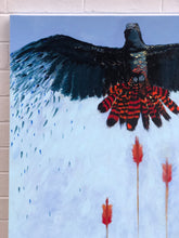 red tailed black cockatoo Australian bird painting artwork art artist